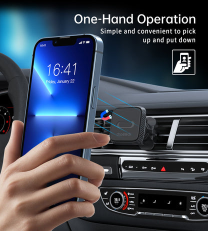 Magnetic Car Mount – Stand Holder for iPhone 12‑15 Series