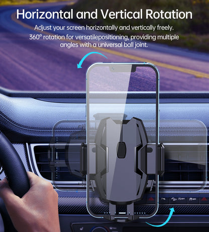 Universal Car Mount Stand – Adjustable Holder, Black