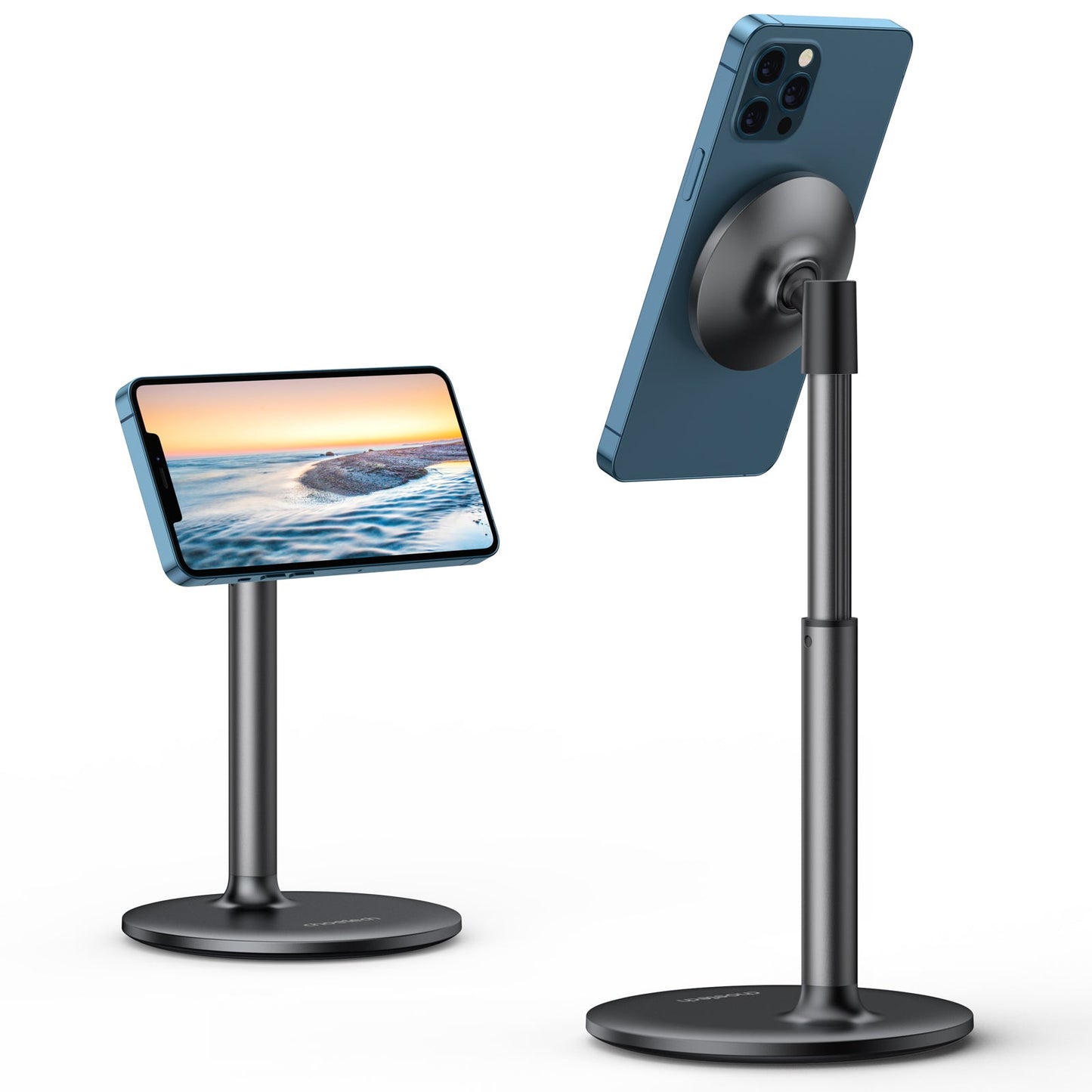 Magnetic Phone Stand – Adjustable Height & 360° Rotation