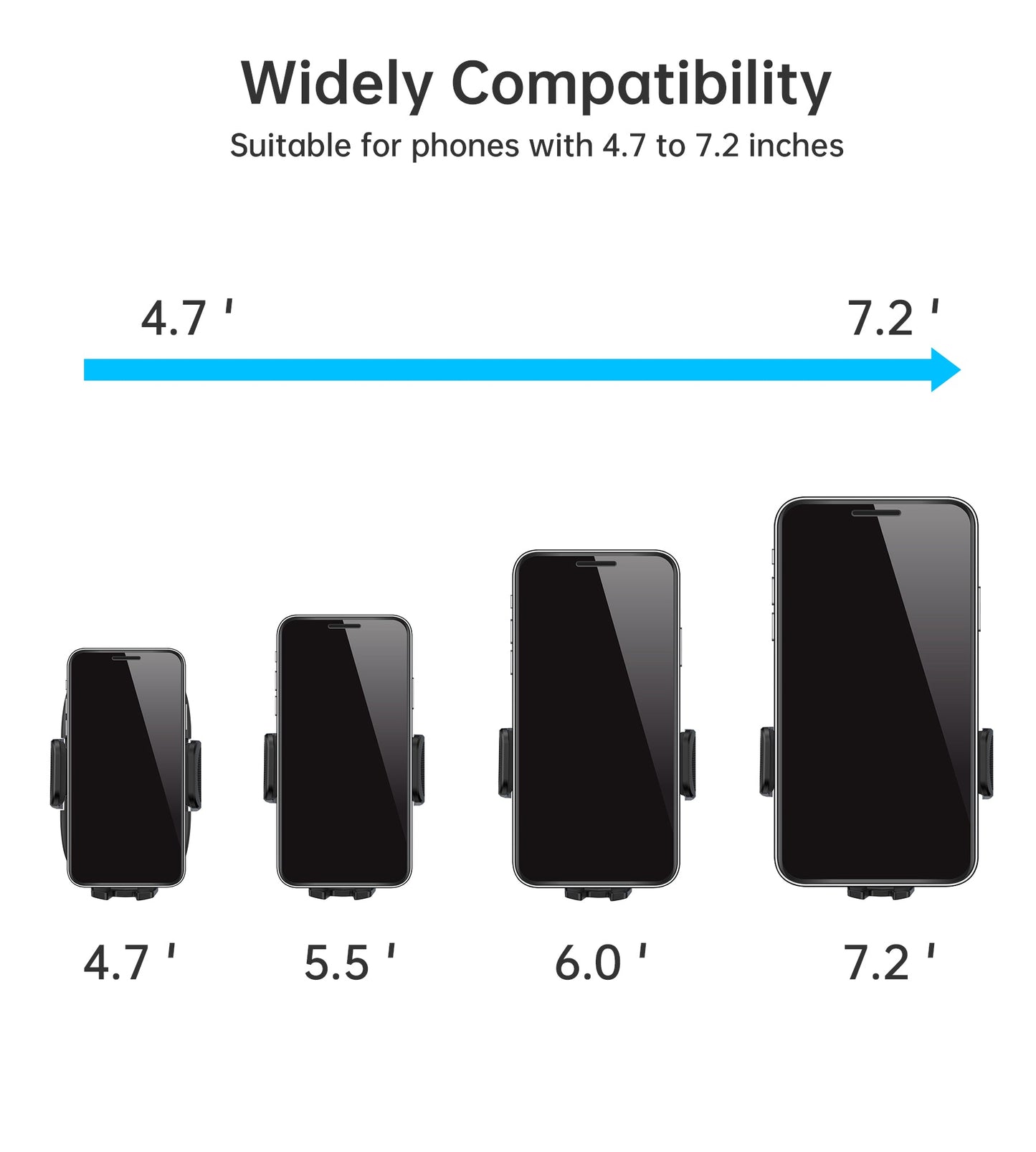 Magnetic Car Mount Stand – for iPhone 12/13/14/15 Series