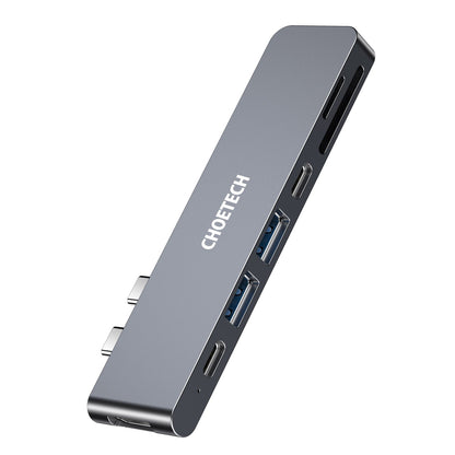 7-in-2 USB-C Hub – 4K HDMI, 100W PD, SD Card Reader