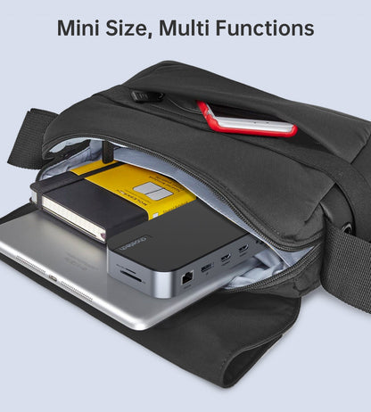 15-in-1 USB-C Hub – 4K HDMI/DP/VGA, PD, Ethernet, for Laptop