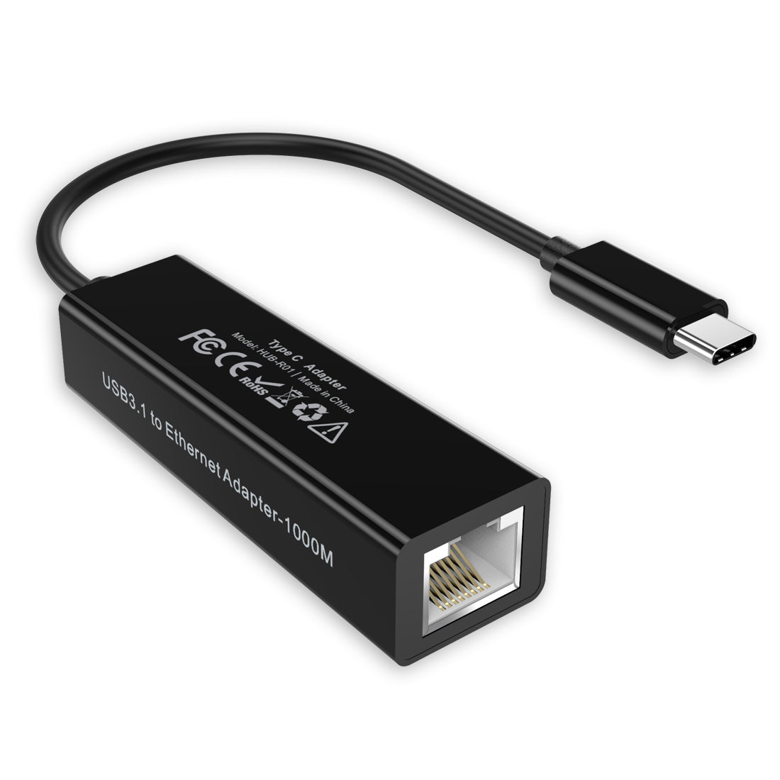 USB-C to Ethernet Adapter – High-Speed RJ45 Network Access
