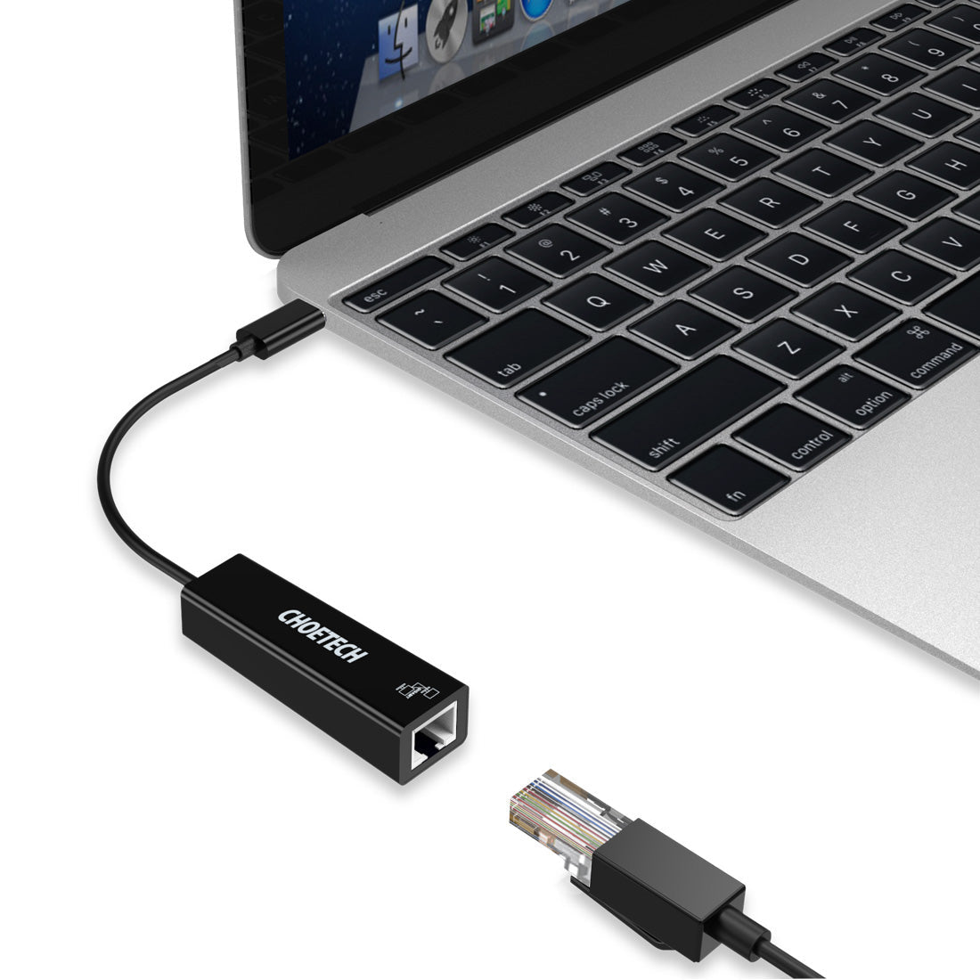 USB-C to Ethernet Adapter – High-Speed RJ45 Network Access