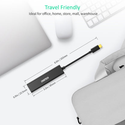 8-in-2 USB-C Hub – 4K HDMI, 100W PD, USB & Card Slots