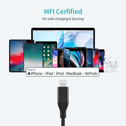 USB‑C to L‑Connector Fast Charging Cable – 1.2 M / 4 FT