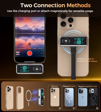 512GB Portable SSD – 10Gbps, Cooling Fan, for Phone Use