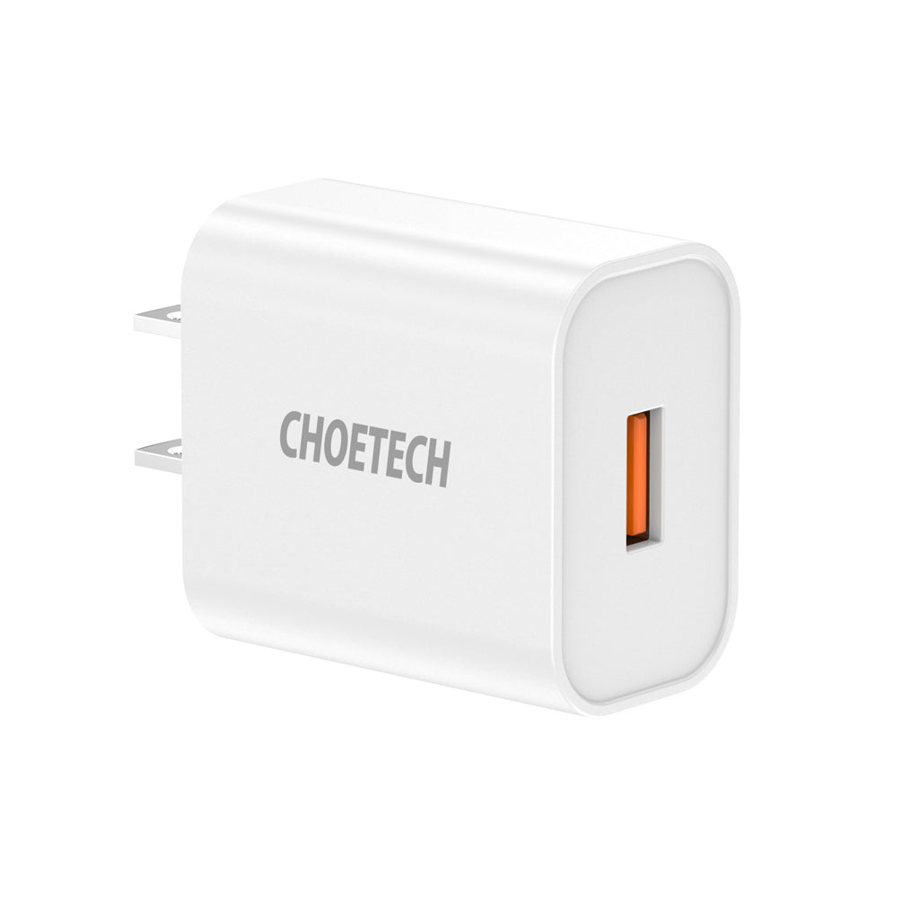 18W USB-A Wall Charger – Compact Fast Charging Power Adapter