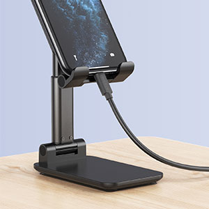 Foldable Phone Holder – Adjustable Stand for Desk & Travel