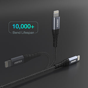 USB-C to iP/L Cable – MFi Certified Fast Charging Cord