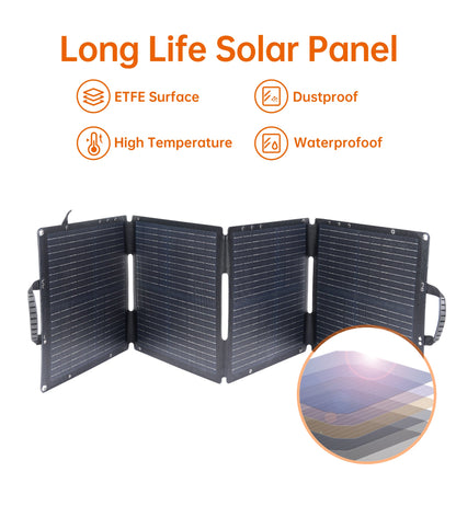 40W Foldable Solar Charger – Portable Panel for Outdoor Use