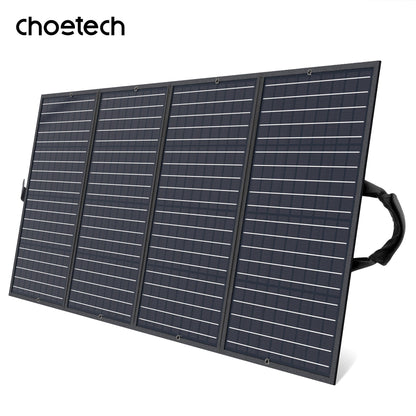 160W Foldable Solar Charger – Portable Panel for Outdoor Use
