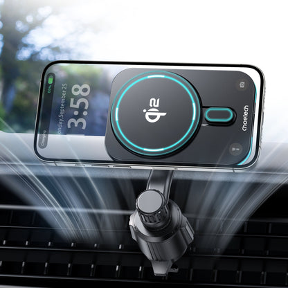 Qi2 Car Wireless Charger – Official 15W Fast Charging