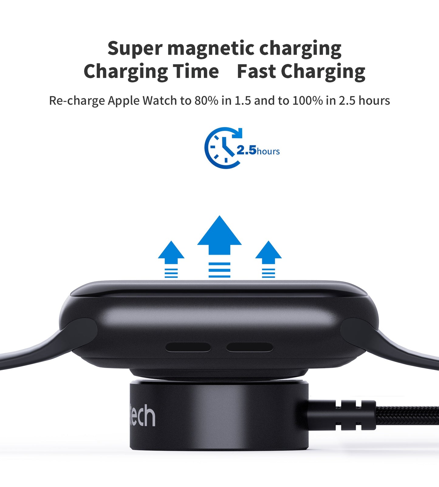 Magnetic Charging Cable – MFi-Certified, for Apple Devices