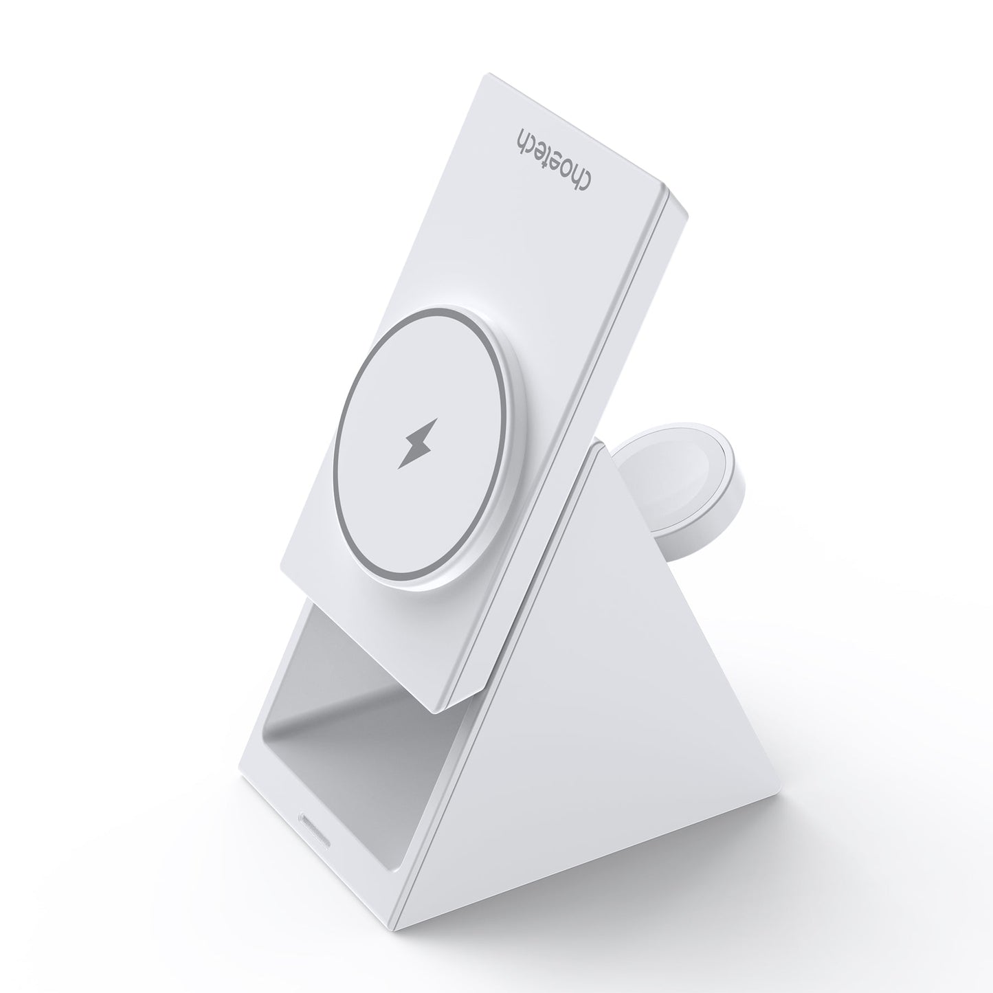 3-in-1 Magnetic Wireless Charger – Foldable Watch Holder