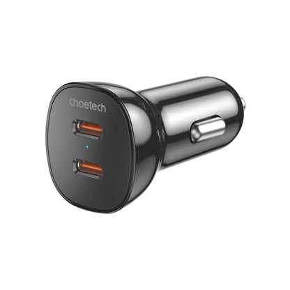 40W Car Charger – Dual USB-C PD3.0 Fast Charging