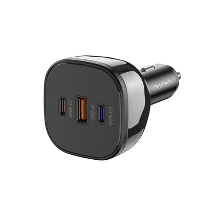 165W Car Charger – 140W PD3.1 USB-C + Dual Fast Ports