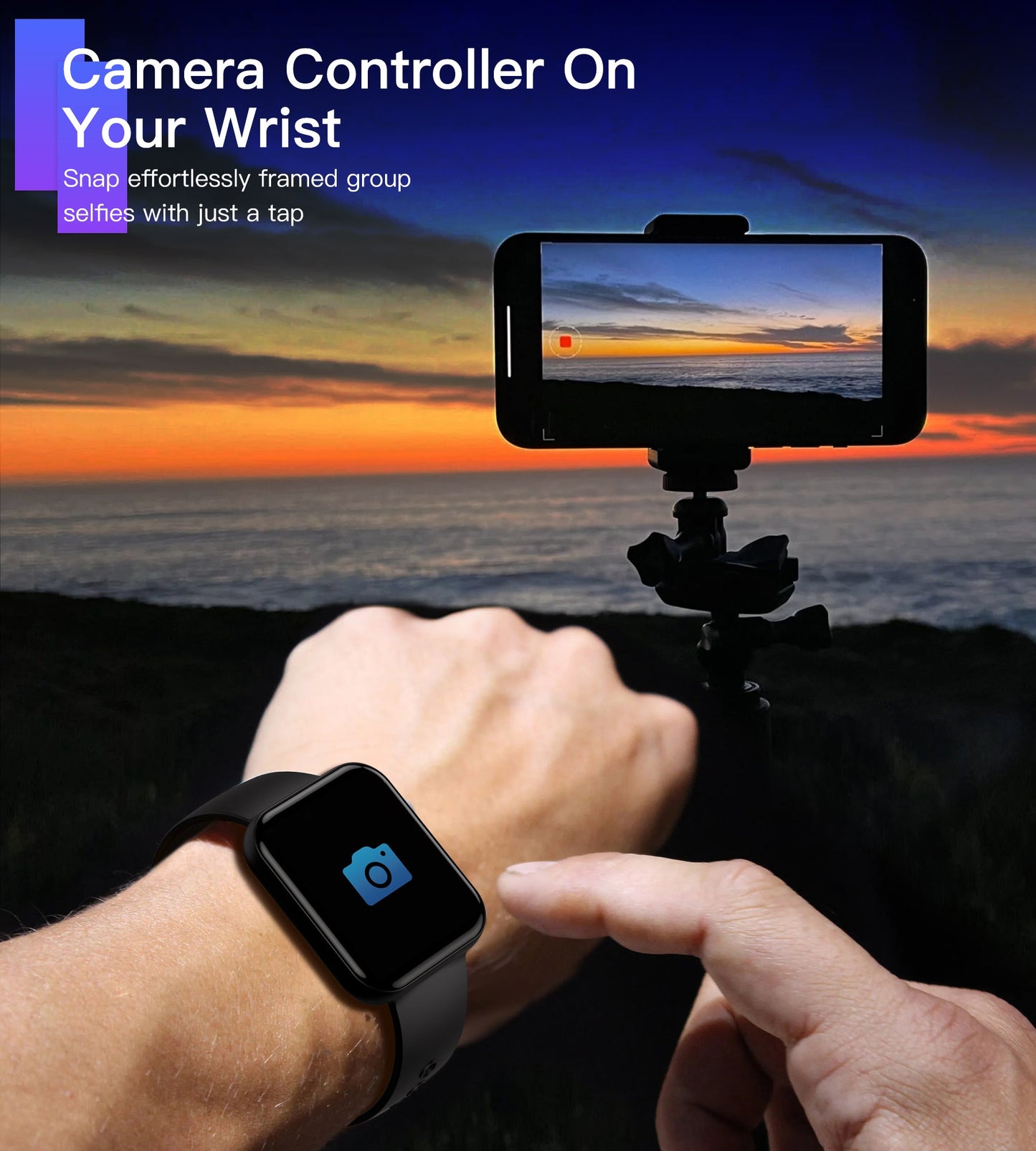 1.9" Smart Watch – HD Screen & Bluetooth Call Function