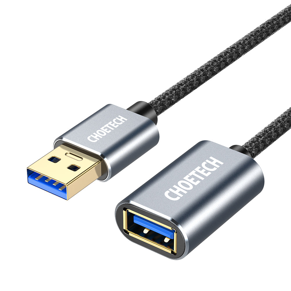 USB 3.0 Extension Cable – 6.6ft A-Male to Female, 5Gbps