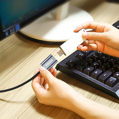 USB 3.0 Extension Cable – 6.6ft A-Male to Female, 5Gbps