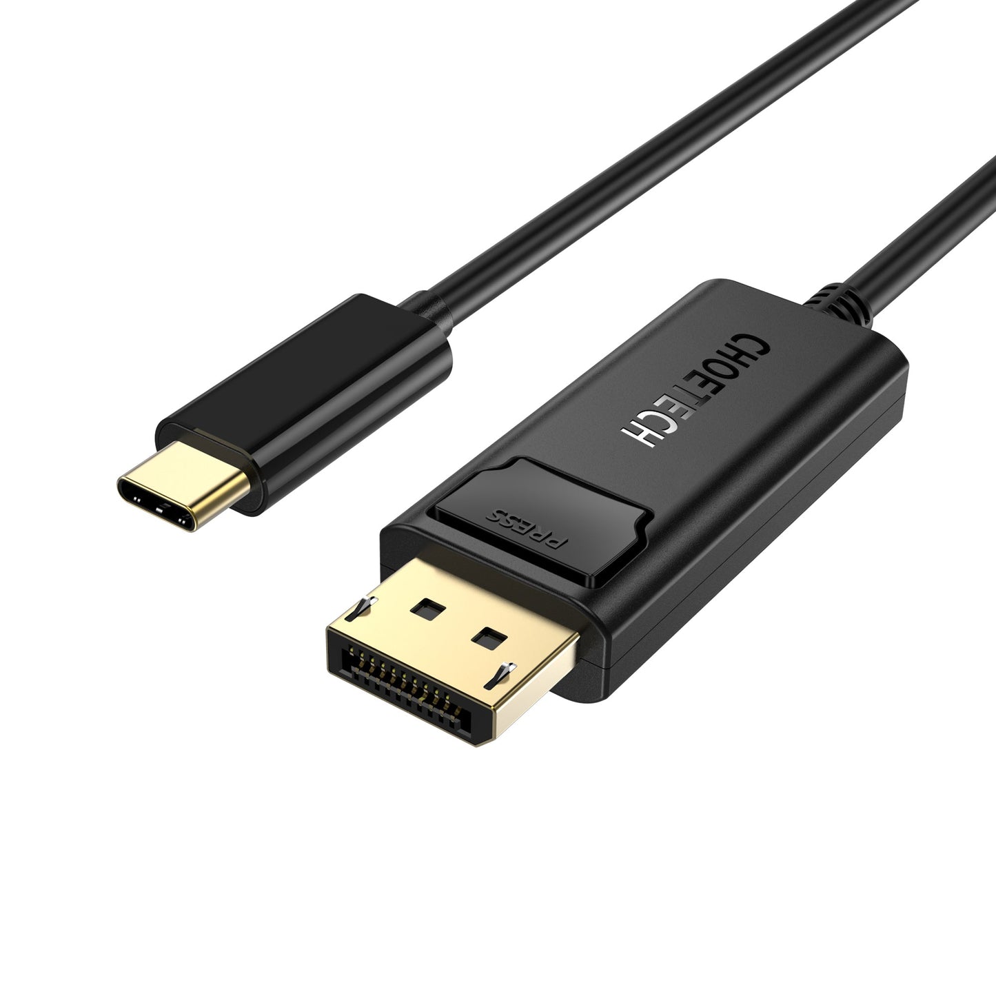 USB-C to DisplayPort Cable – 4K@60Hz Compatible