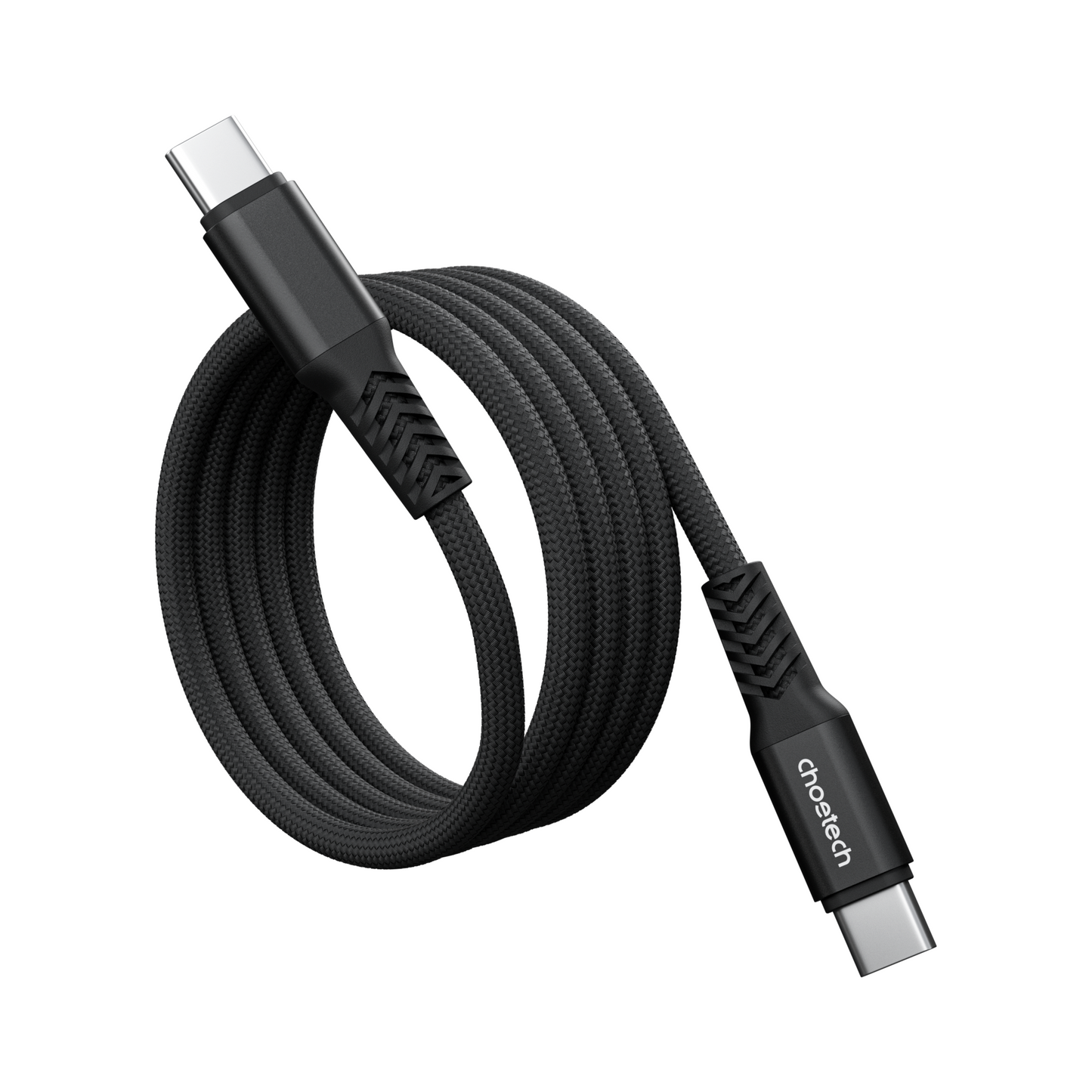 100W Magnetic USB-C Cable – Nylon Braided, Fast Charge