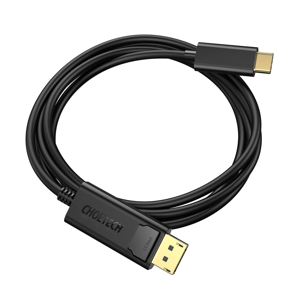 USB-C to DisplayPort Cable – 4K@60Hz Compatible