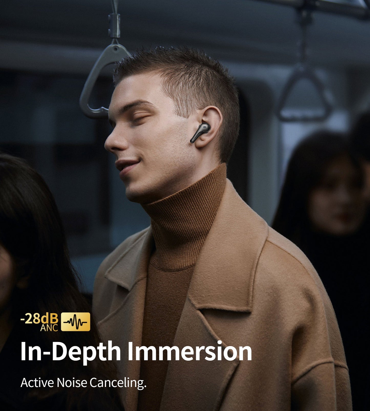 True Wireless Earbuds – ANC, ENC, Secure Fit, BT 5.4