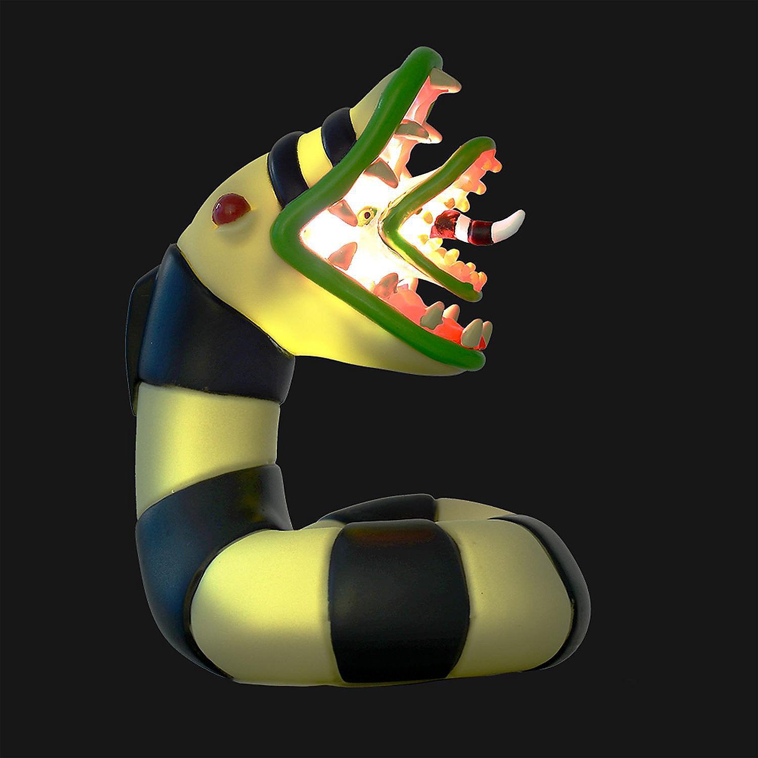 Beetlejuice Sandworm LED Mood Light  Beetlejuice Worm Figure  4.75 Inches Tall