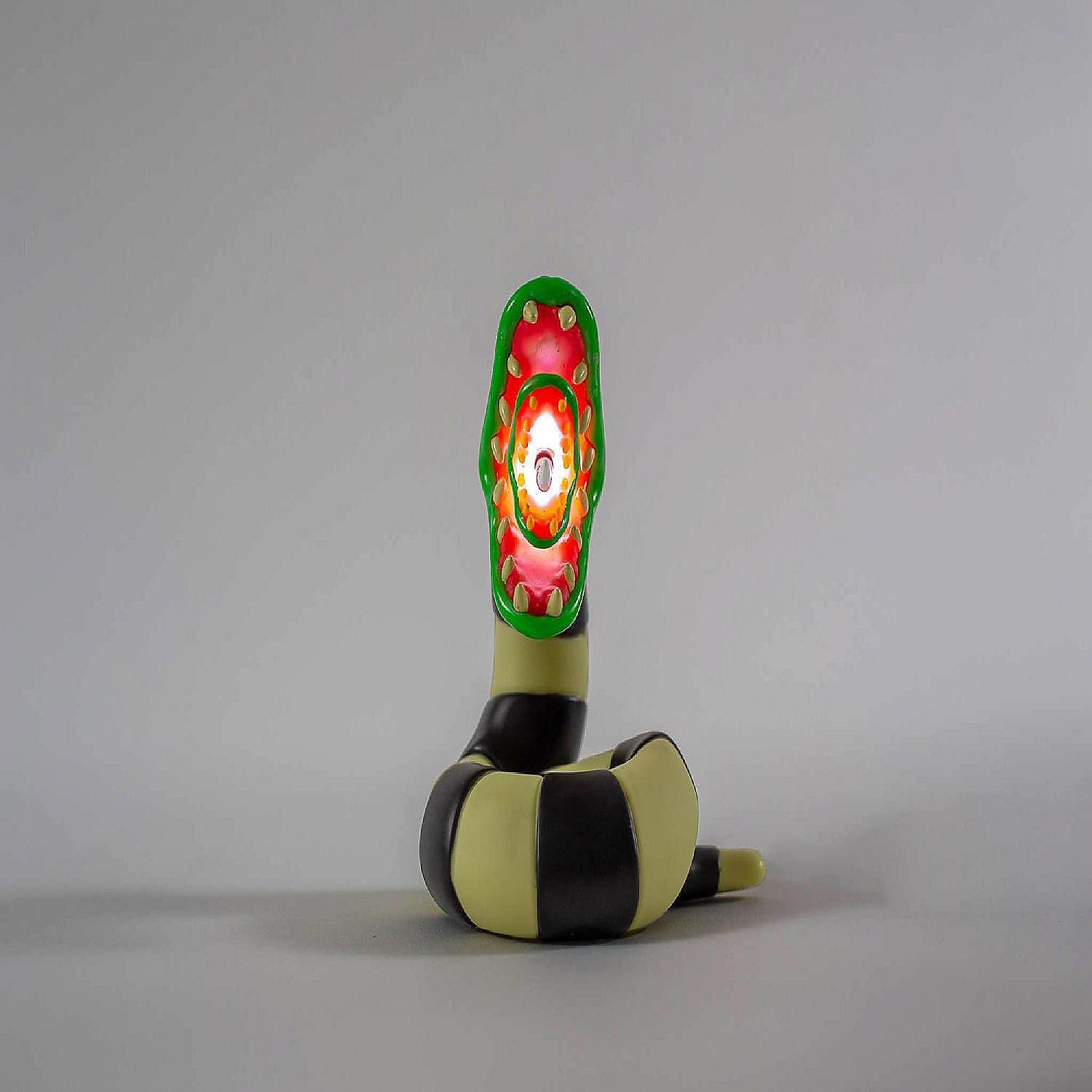 Beetlejuice Sandworm LED Mood Light  Beetlejuice Worm Figure  4.75 Inches Tall