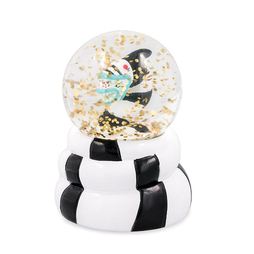 Beetlejuice Sandworm Mini Light-Up Snow Globe  3 Inches Tall