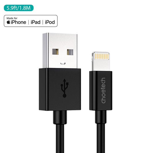 USB-A to L Cable – MFi Certified, for iP 14/13/12/11/X