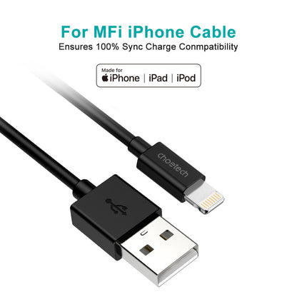 USB-A to L Cable – MFi Certified, for iP 14/13/12/11/X
