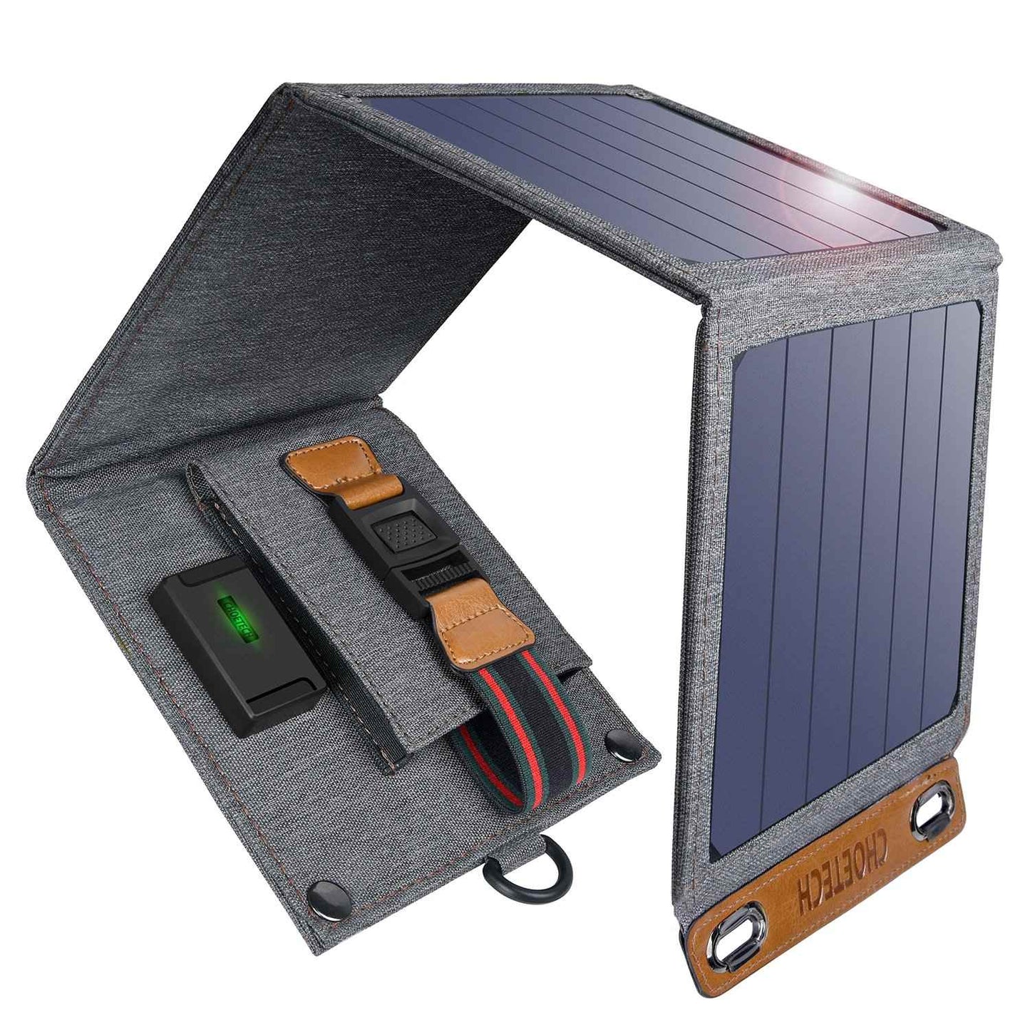 14W Foldable Solar Charger – Portable Panel for Outdoor Use
