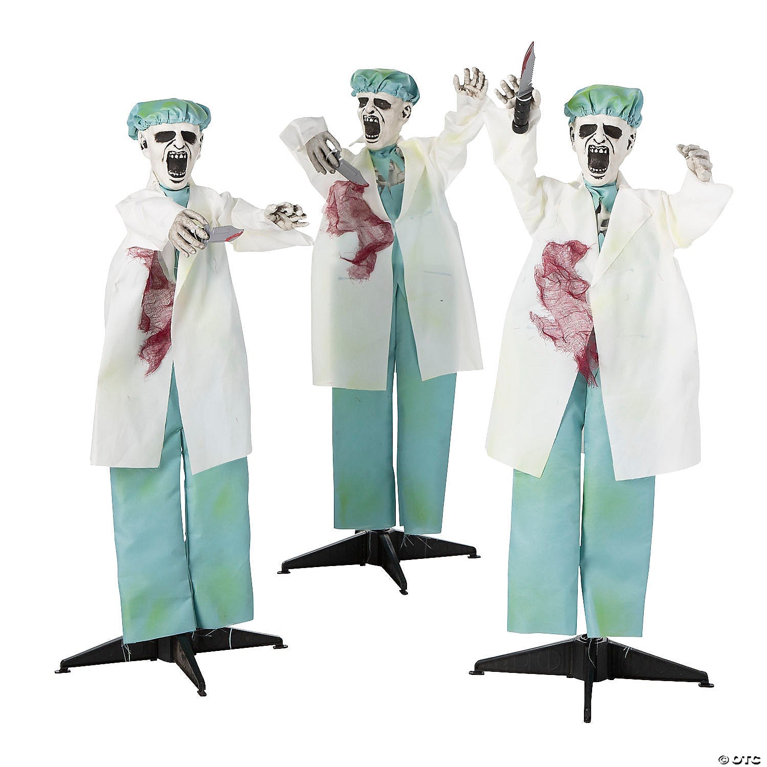 Creepy Doctor Yard Stakes - 3 Pc.