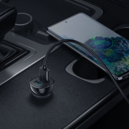 36W Car Charger – Dual USB with QC3.0 & Smart Charging