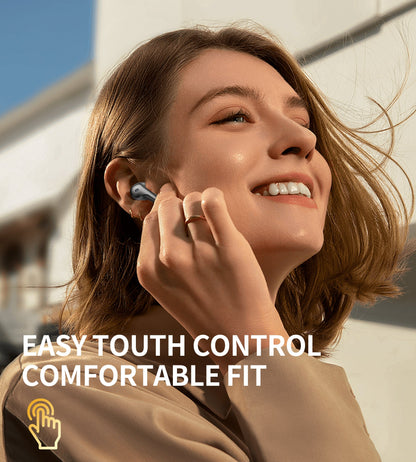 True Wireless Earbuds – ANC, ENC, Secure Fit, BT 5.4