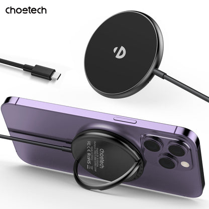 Magnetic Wireless Charger – 5 Modes, Foldable Stand