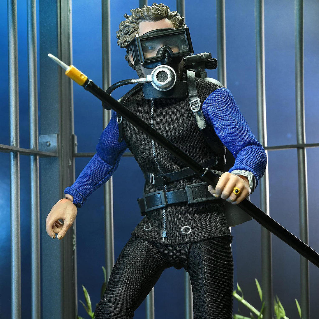 Jaws Matt Hooper (Shark Cage) 8 Inch Clothed Action Figure