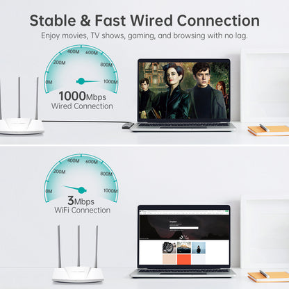 7-in-2 USB-C Hub Adapter – Dual Type-C for Laptop Devices