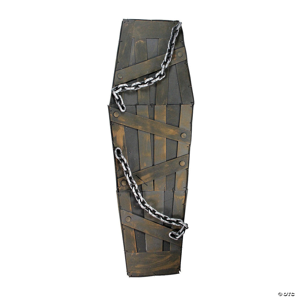 Northlight 63" Animated Haunted Shaking Coffin Halloween Decoration