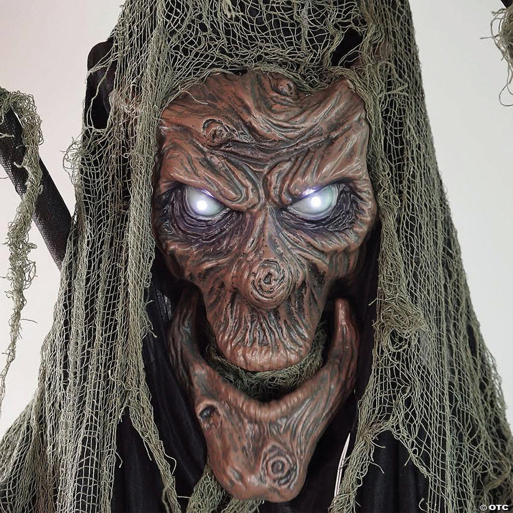 Northlight 76" Black Touch Activated Lighted Tree Man Animated Halloween Decor with Sound