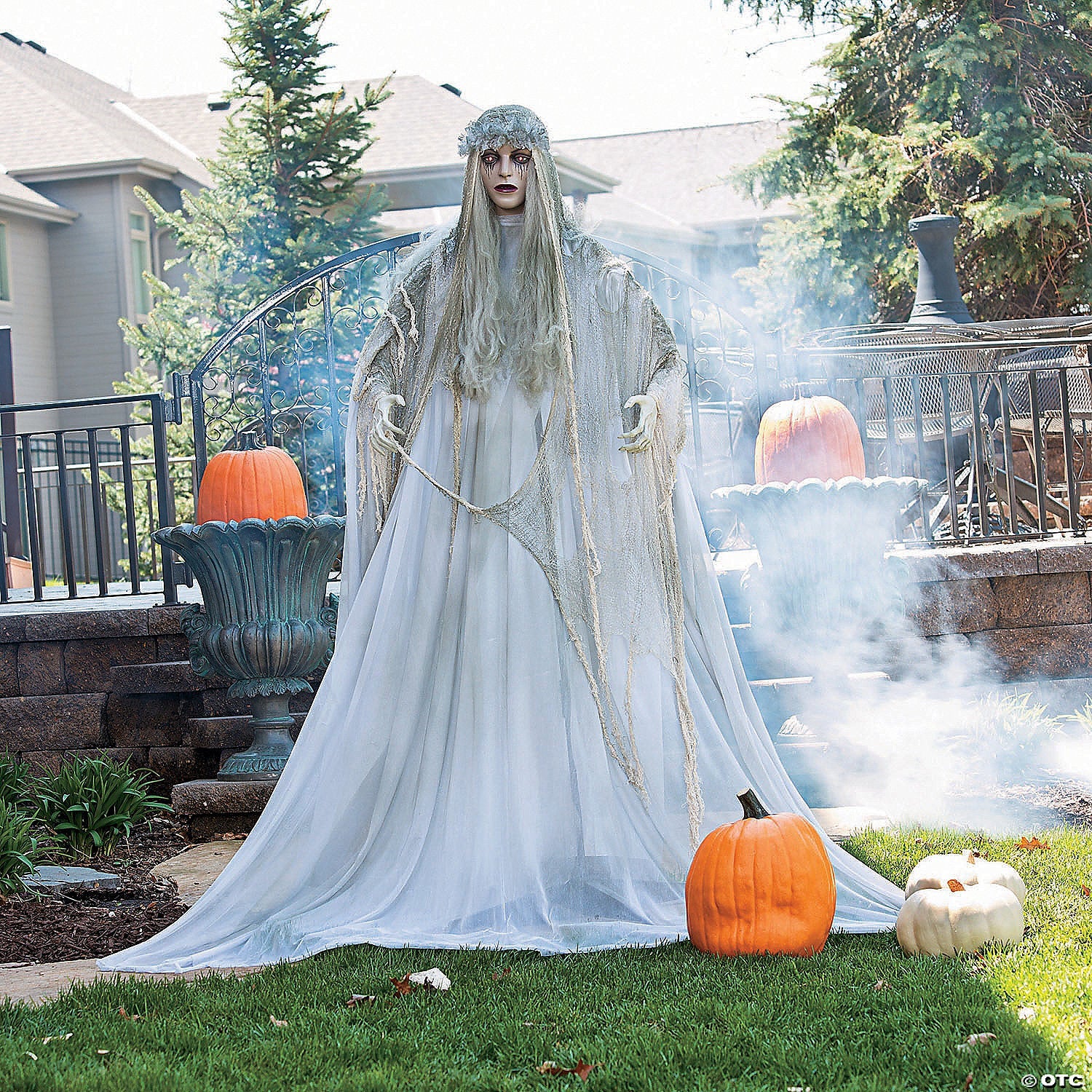 Standing Ghost Girl Halloween Decoration