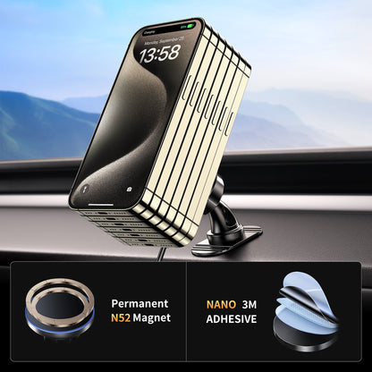 Mag Car Wireless Charger – 15W Qi Charge, for iPhone