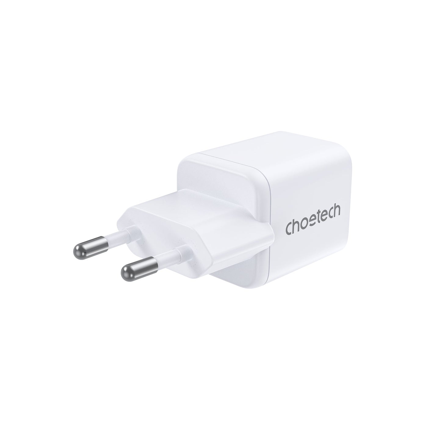 30W GaN USB-C & USB-A Charger – Dual Port, EU Plug