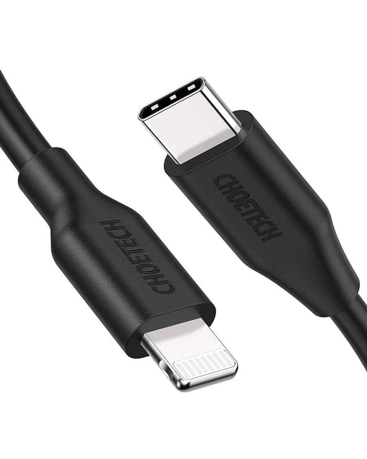 USB-C to L Cable – 6ft, MFi Certified, PD Fast Charging